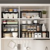 Zilvando Expandable Spice Rack & Kitchen Cabinet Organizer - Stackable,