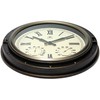 Infinity Instruments Forecaster Indoor/Outdoor Wall Clock, Thermometer, Hygrometer combo, Stylish