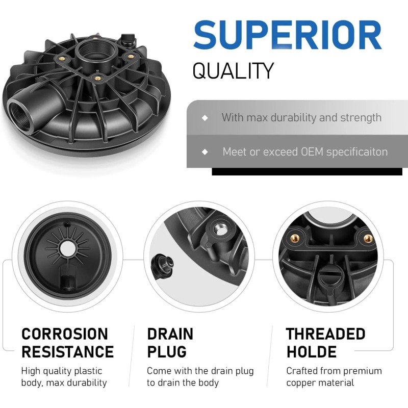 for Pentair (C176-47P1) Tank Body Replacement Sta-Rite Max-E Glas &