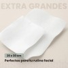 Toallitas Faciales Secas Desechables Extra Gr Elementa 150pz