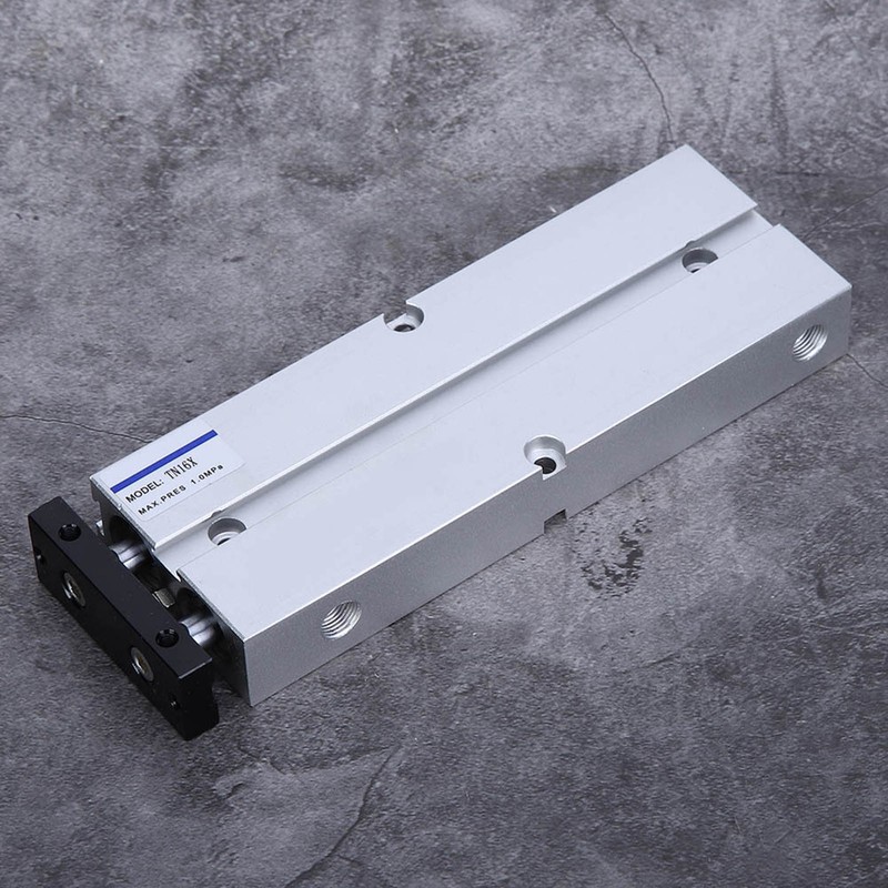 Air Cylinder Pneumatic Double Acting Aluminum Alloy AntiRust TN16 0.10.9MPa