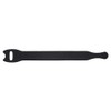 6 Inch Black Hook and Loop Cable Tie Roll -