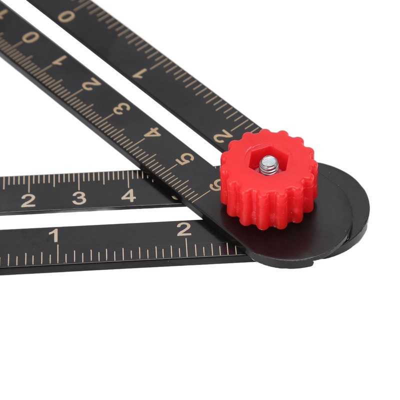 Aluminum Alloy Multi Angle Measuring Ruler Universal Opening Locator Measurement
