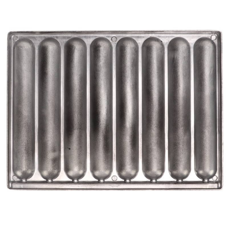 8 Grids Sausage Grilling Pan Prevent Stick Thickened Aluminum Plate