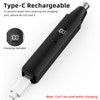 VOTEYO Nose Hair Trimmer, Rechargeable Cordless Painless Ear Eyebrow Trimming