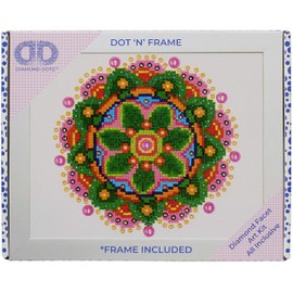 Diamond Dotz DDB3.008 Diamond Art Kit Floral Mandala One Size
