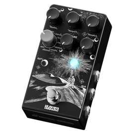 Klowra Everlast Delay Guitar Pedal - 9 Stereo Delay Types, Tap Tempo, True Bypass, Analogue Dry Through, Expression Pedal Support