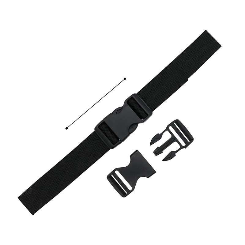 Plastic Side Release Buckle Clip for Luggage, Rucksack/Back Pack, Webbing