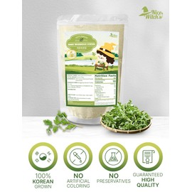 NICE WITCH'S Korean 100% Pure Sweet Wormwood Powder 170g / 6oz - Artemisia Annua, Natural, 개똥쑥 분말
