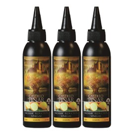 Castillo de Pinar 3-Pack Lemon Balsamic Reduced Vinegar, 150ml Non GMO
