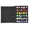 storage organizer collection books for shoe buckles charms pin accessories