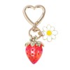 NEUYEE Cute Strawberry Keychain Charms for Women Girls, Premium Glossy