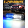 Ultra Slim Surface Mount Hazard Lights Emergency Strobe Grille Lights