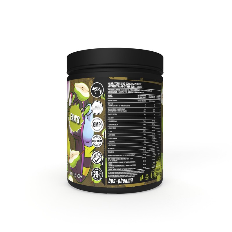 4YourGainz Bro EAA Keto-Blend Amino Acid Amino Vegan BCAA Bodybuilding