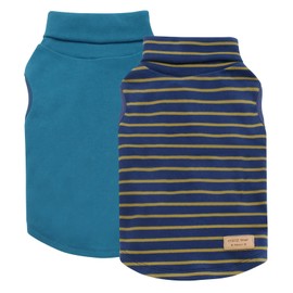 KYEESE 2Pack Dog Sweater Warm Dog Coats Soft Dog Sweaters for Small Dogs Male Stretchy Dog Clothes Turtleneck Small Dog Sweaters Pullover Dog Sweatshirt