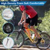 ytorgr Bicycle Saddle Memory Foam Ergonomic Shock Absorbing Breathable Bicycle