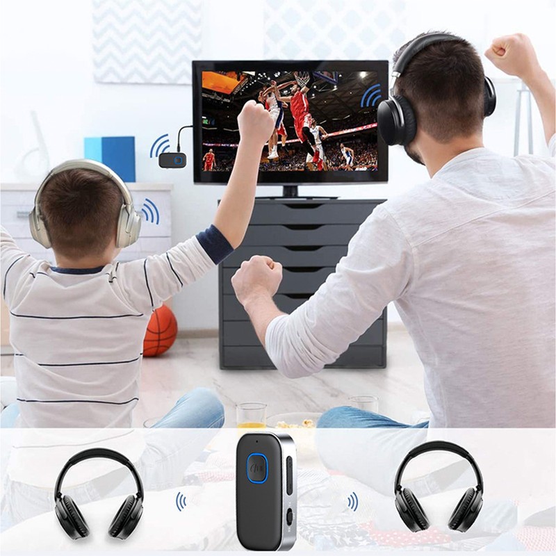 Bluetooth Adapter 3.5mm V5.0 EDR 2 in 1 Wireless Receiver
