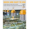 JC-LGL LED Temporary Work Light 150W, 5000K 18,000lm Outdoor Construction