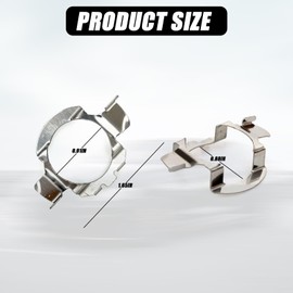 4 Pcs H7 LED Light Adapter Bulb Base Holder Replacement H7 Adapter Holder 102 Model Compatible with