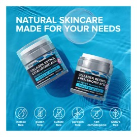 Crema De Colageno Hidratante Facial Anti Edad Simply Vital