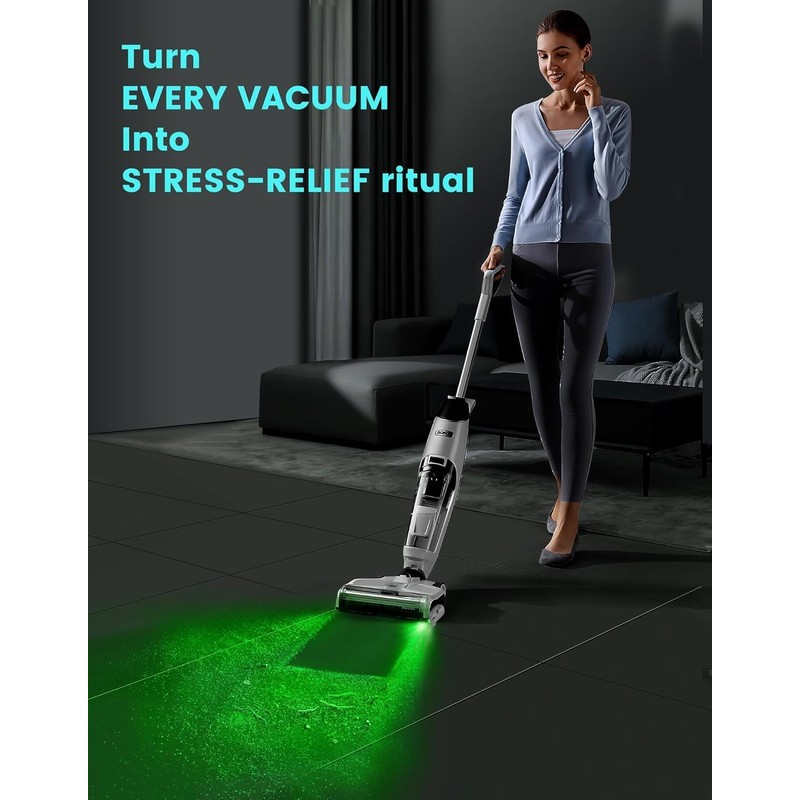 Tewisefaok Vacuum Cleaner Dust Display LED Lamp Compatible with Dyson