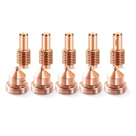 204325 Tips 192047 Electrodes Fit Hobart AirForce 625 Miller Spectrum 625 ICE40 C/T Plasma Cutting Torch Consumables
