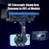Rearview Mirror Car Phone Holder 360° Rotatable and Retractable Adjustable
