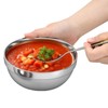 yarlung 10 Pack Stainless Steel Bowls 6.3 Inch Snacks Bowls,