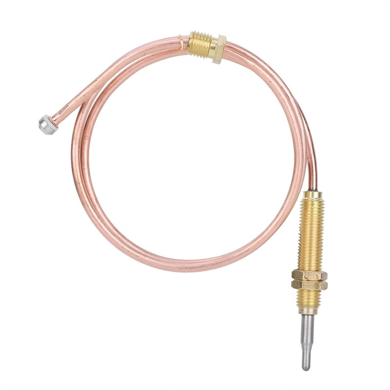 BuyWeek Thermocouple Replacement M8 Thread Heating Thermocouple Probe 600mm for