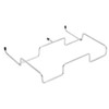 AlomeJOR Garbage Bag Rack Large Capacity Tableside Rack Trash Bag