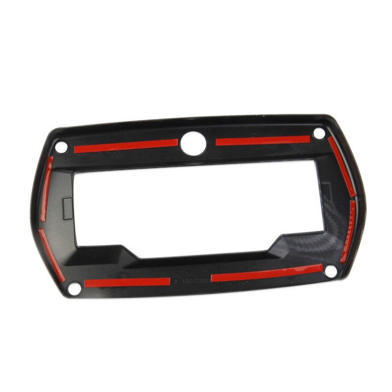 Fewshaw Carbon Fiber Style Center Console Meter Screen Frame Cover