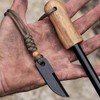 BSGB Retro Style Striker Large Ferro Rod Striker Scraper Carbon