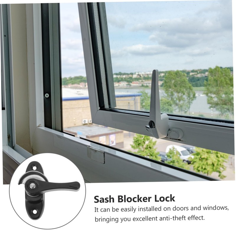 COHEALI 4 Sets Sliding Window Locks Theft Cam Sash Locks