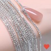 Nail art nail chain 67 types self-material, 1 piece, 027.nail chain (816) / 네일아트 네일 체인 67종 셀프 재료, 1개, 027.네일체인(816)