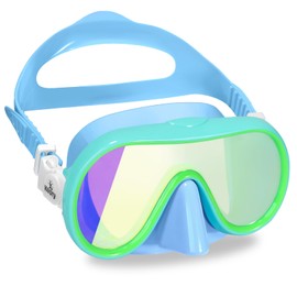 Keary Kids Swim Goggles with Nose Cover Swimming Goggles for Kids 6-14 8-12 Age 4-7 3-6 3-5 Swim Mask for Toddler Boys Girls Youth Child Anti Fog UV Protection Pool Water Glasses Underwater Goggles