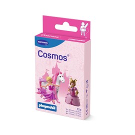 Cosmos® Playmobil Princess Children's Plasters, Mix of 3 Sizes, Pack of 12