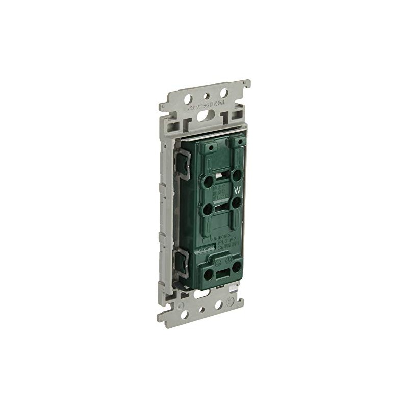 Panasonic WTF15324WK Embedded Earth Terminal Double Outlet with Insulated Frame,