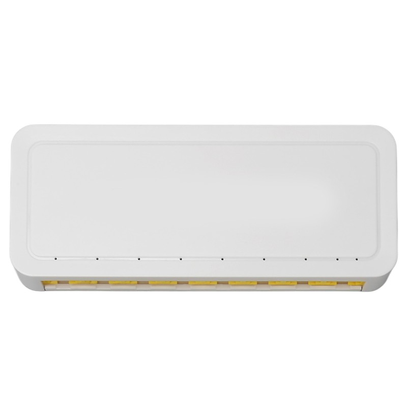 Gigabit Ethernet Switch 8 RJ45 Port Plug and Play Quiet