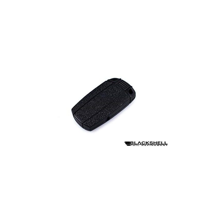 Blackshell® Key foil, 2 x diamond black for your 3-button