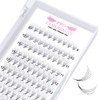 Ready-to-Use Eyelash Fans, 3D-C-0.10-8-15, Lace Base, Ready-to-Use Fan Eyelash Extensions,