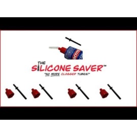 THE SILICONE SAVER Sealant Dispenser Tool Kit for RTV Silicone 3 oz Flexible Tubes TWO PACK SET