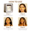 BRAWNA Parches de Hidrogel Oro 24K para Ojos, Ojeras y