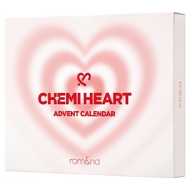 Rom& Chemistry Heart Advent Calendar 01 WARM, 1 piece, 12 types / 롬앤 케미 하트 어드밴트 캘린더 01 WARM, 1개, 12종