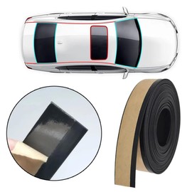 Tira de sellado parabrisas cristales ventanas auto automovil camioneta, empaque impermeable para sellar filtraciones de agua en cristales 1 metro de largo 20mm de ancho cinta adhesiva