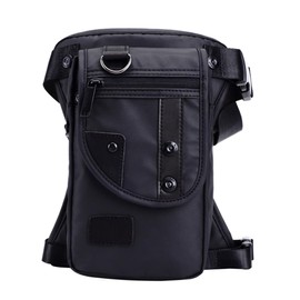 HAPINARY Mens Chest Bag, Leg Bag for Men, Fashion Waist Bag, Portable Leg Bag, Multifunctional Waist Bag, Lightweight Shoulder Bag, Fanny Pack Men Blue, black, centimetres