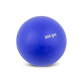 Kugelstoßen - leichte Übungs-Stoßkugel für Kinder - 500 Gramm - blau