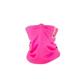 RESPILON Kids R-Shield Neck Gaiter with Filter to Reduce Wildfire Smoke, Exhaust Fumes, Dust and Pollen (Pink)