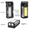 Folded Work Lights Aluminium Alloy USB Charging Magnetic COB Inspection