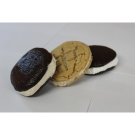 Fresh-Baked Whoopie Pies (Gobs) by Bird-In-Hand Bake Shop in Amish Country, Pennsylvania - 12 Ct. Chocolate Peanut Butter Lovers