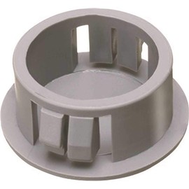 ARLINGTON INDUSTRIES NM902 621795 Plastic Snap-in Blank, 1", Black